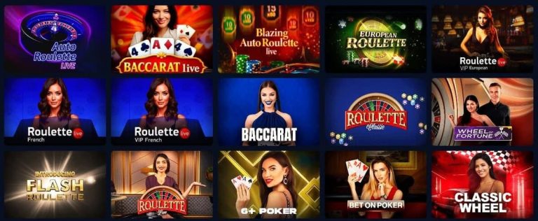 Europe 777 Casino jeux live